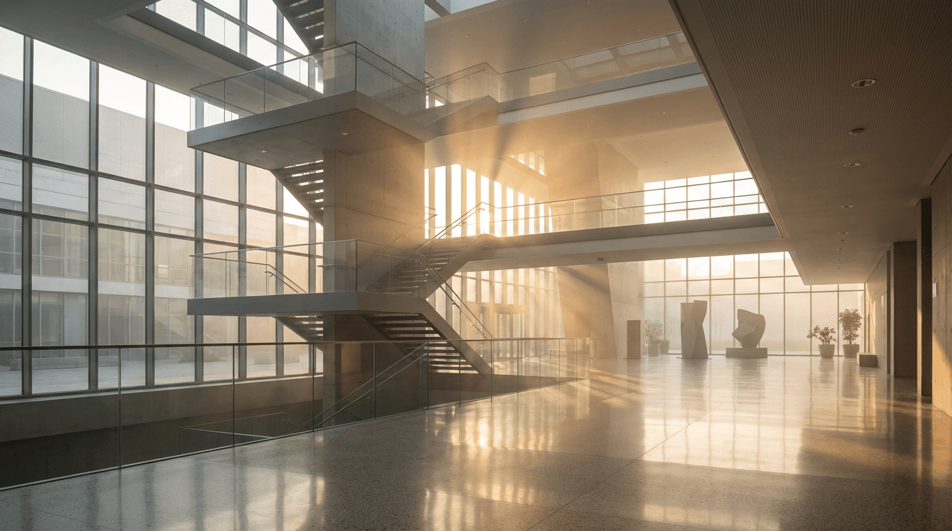 University campus building